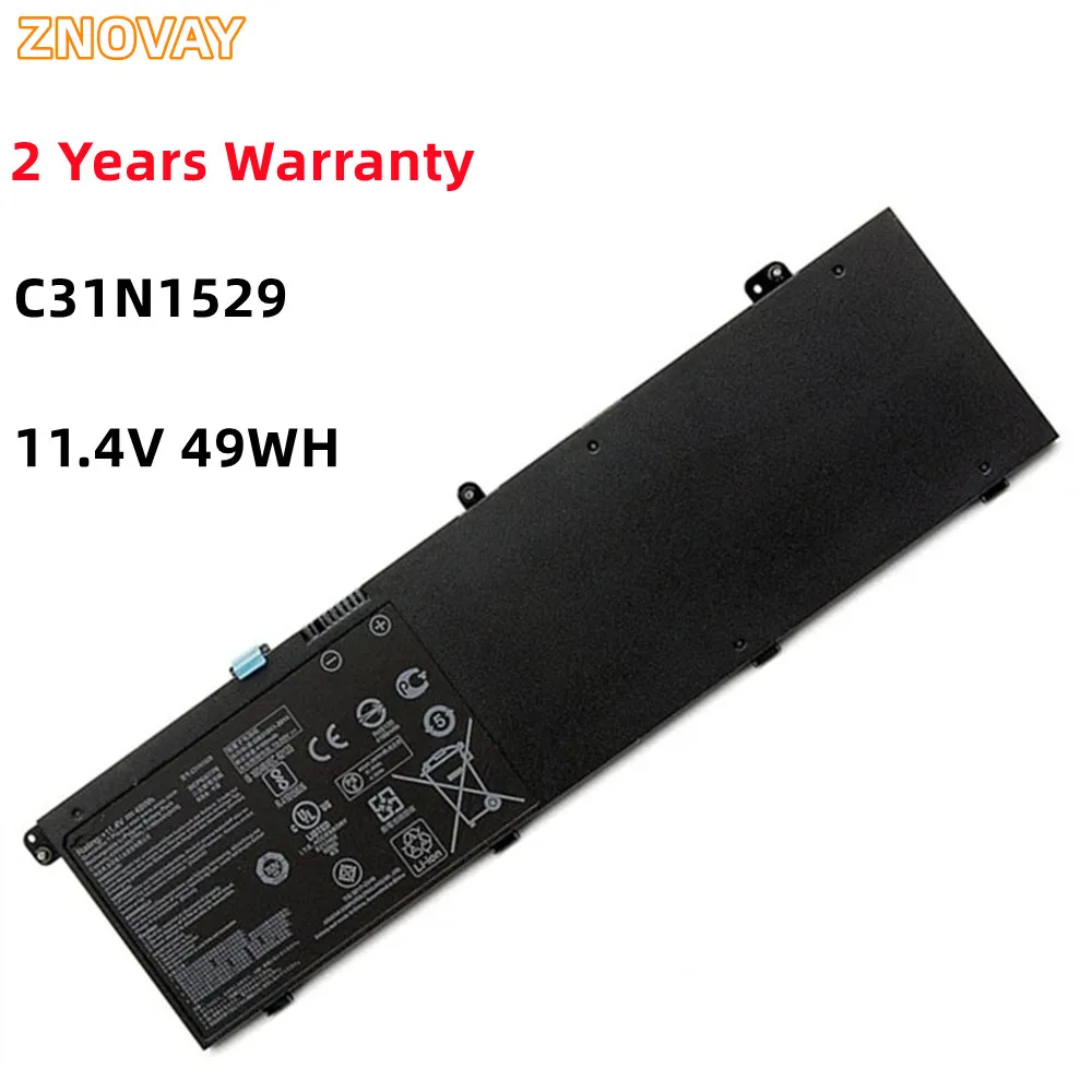 

ZNOVAY Laptop Battery C31N1529 11.4V/49Wh/4300mAh For Tablets C31P0C1 C31POC1 ​B8230 B8230UA BU203U B8230U