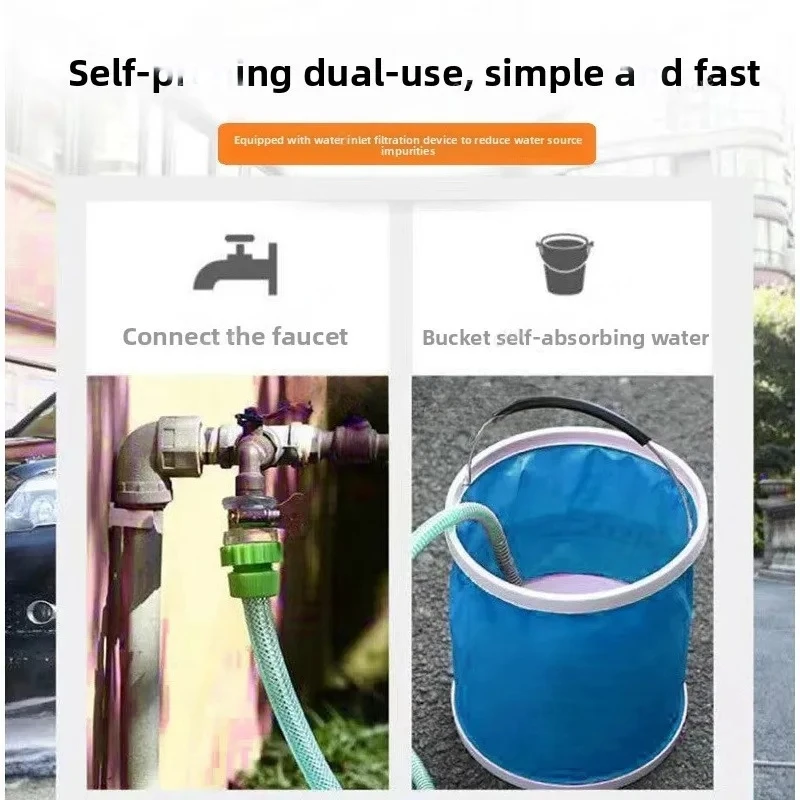 Multifunctional High Pressure Washer Pump 220V 2800W Portable Cleaning Tool for Home and Commercial Use