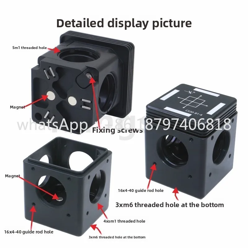 30mm Fluorescence Filter Cube\ Fluorescence Beam Splitting Cube\ Cage System