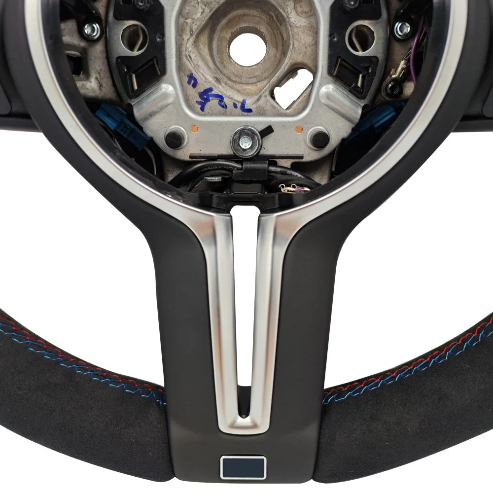 Carbon Trim M Sport Steering Wheel for BMW CS Style With Alcantara F10 F20 F21 F22 F30 F31 F32 F36 M2 F87 M3 F80 M4 F82 F15 F16 - Image 5
