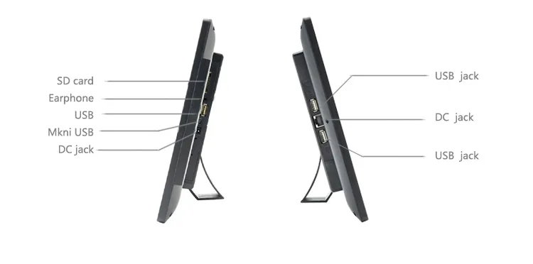 RK3568 2+16G Android 11 24 polegadas tudo em um painel de publicidade digital para PC