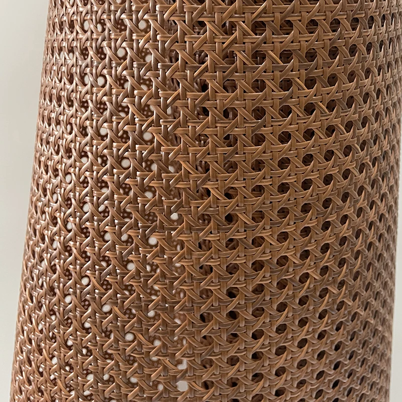 Multi Size New Colors Indonesian Plastic Rattan Cane Chair Table Furniture Repair Material Webbing Roll Wicker Sheet Exclusive