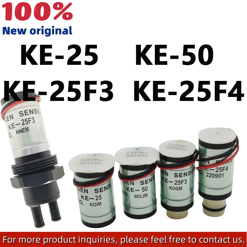 

KE-25 KE-50 Hexagonal Edge FIGARO New Original Oxygen Sensor KE-25F3 Threaded Interface KE-25F4