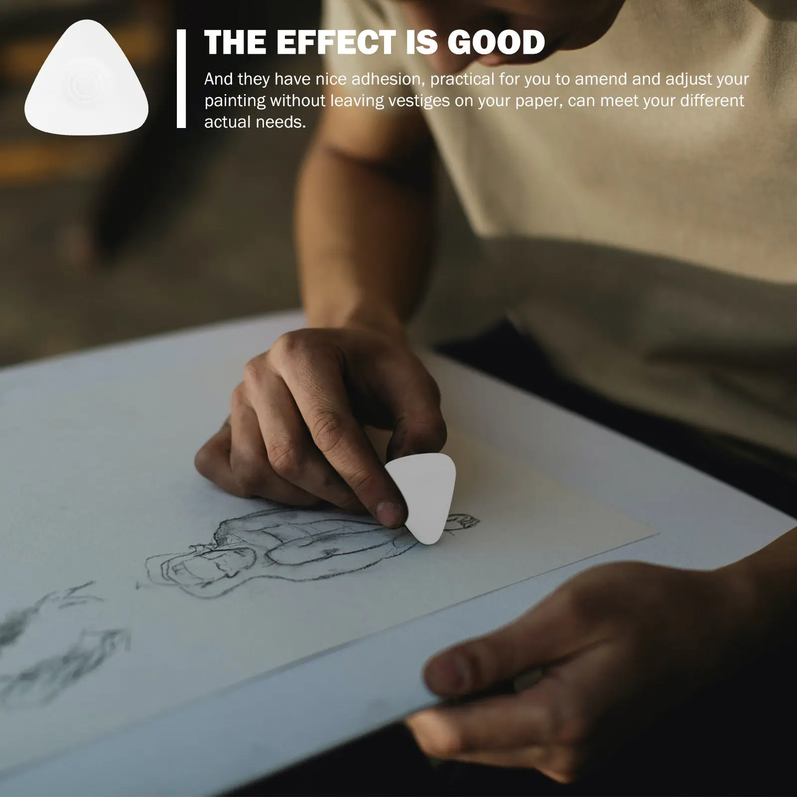 

Набор из 6 ластиков-маркеров с милыми формами для рисования, скетчинга, удаления карандашных следов, профессиональный, для школы и офиса