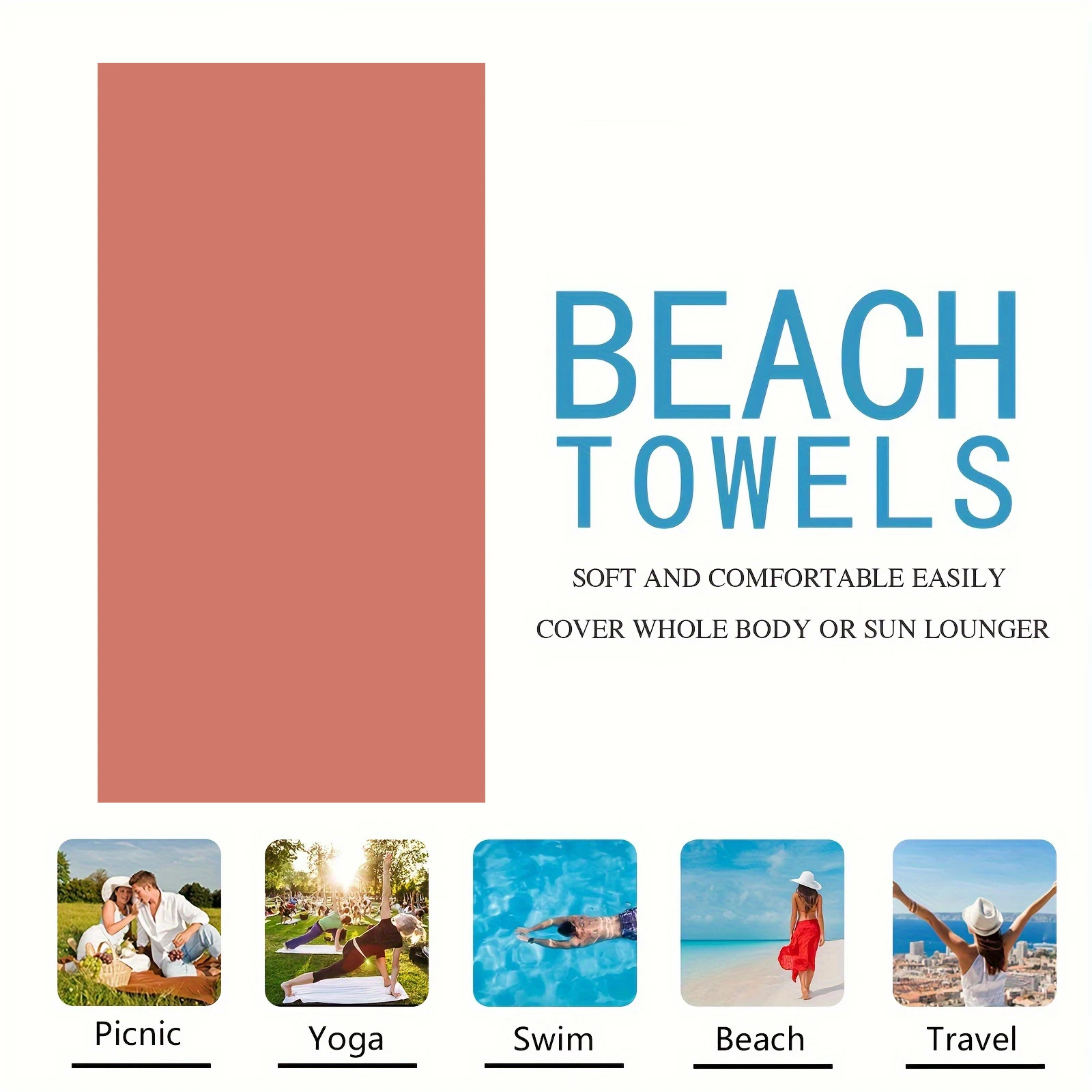 Toalla de playa personalizada con nombre toalla microfibra_voghion.com