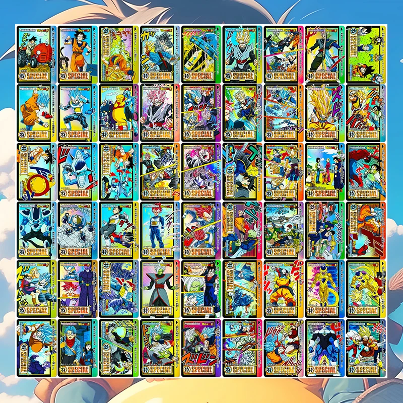 Japanese Anime Dragon Ball DIY ACG Gogeta Trunks Mai Android 18 Gotenks Vegeta Yonsei Game Collectible Cards Birthday Toy Gift