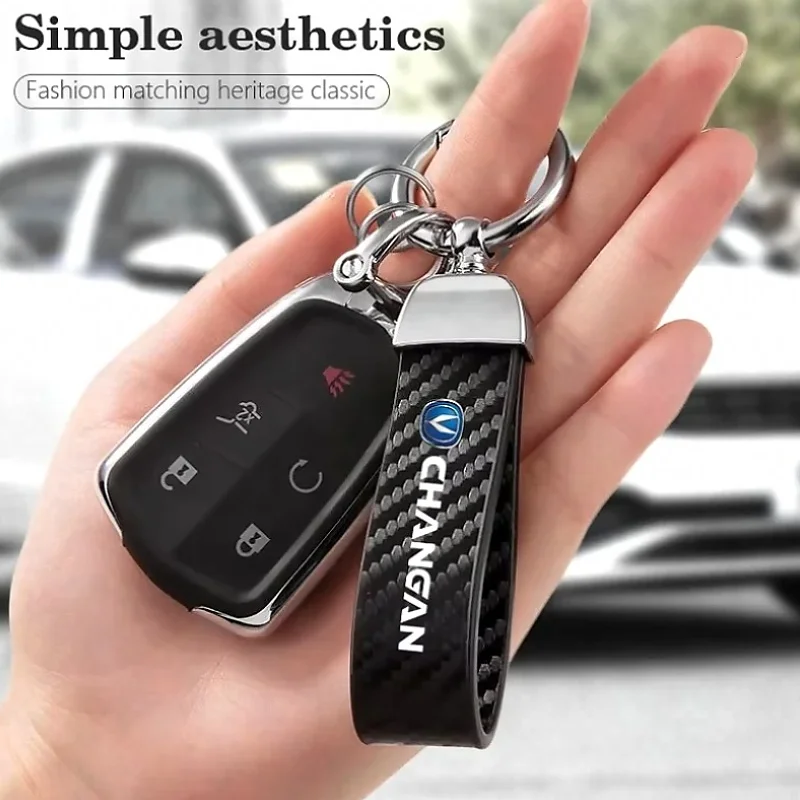 Car Key Lanyard Key Fob Clip Car Key Charm For Changan CS75 PLUS CS55 PLUS UNI-S Eado Plus CS35 PLUS Alsvin PLUS UNI-V UNI-T