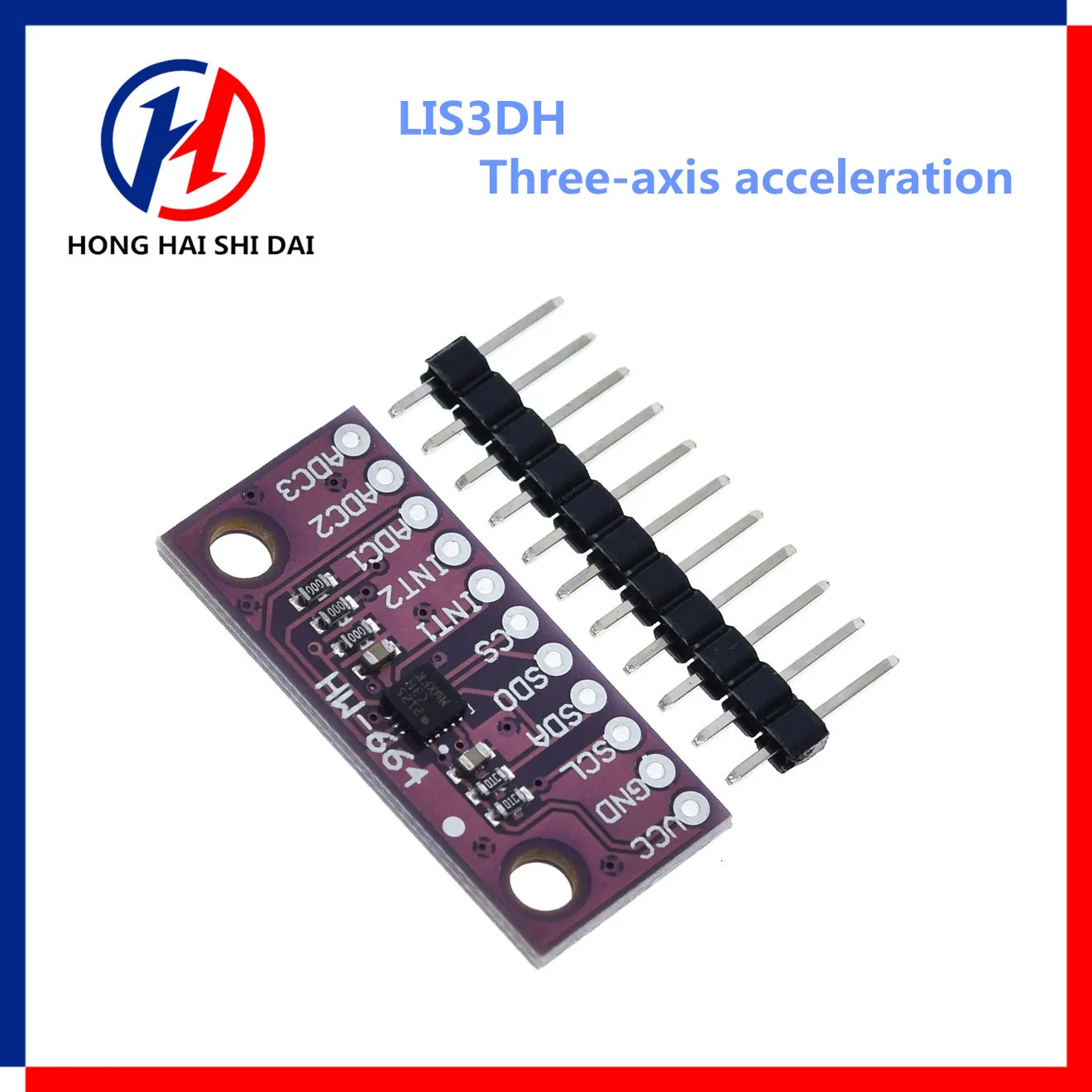 LIS3DSH high-resolution three-axis accelerometer triaxial accelerometer module LIS3DH for