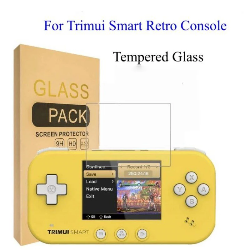 

For Trimui Smart Screen Protector Film 9H Tempered Glass High Definition Screen Protector Films Game Console Accessories