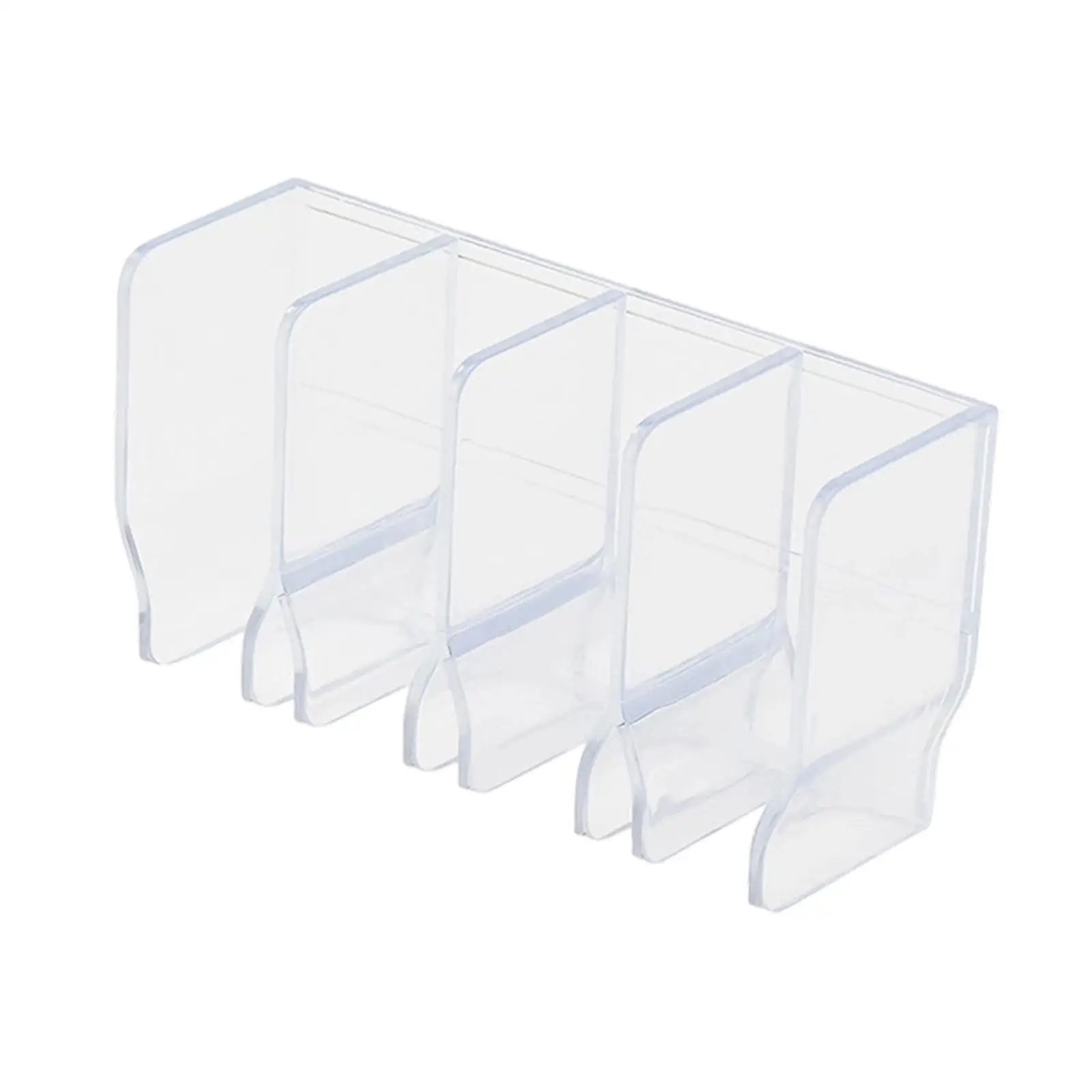 Toothpaste Holder Toothpaste Clip Multiple Compartment Multifunctional Space Saving Storage Organizer for Shower Washroom RV