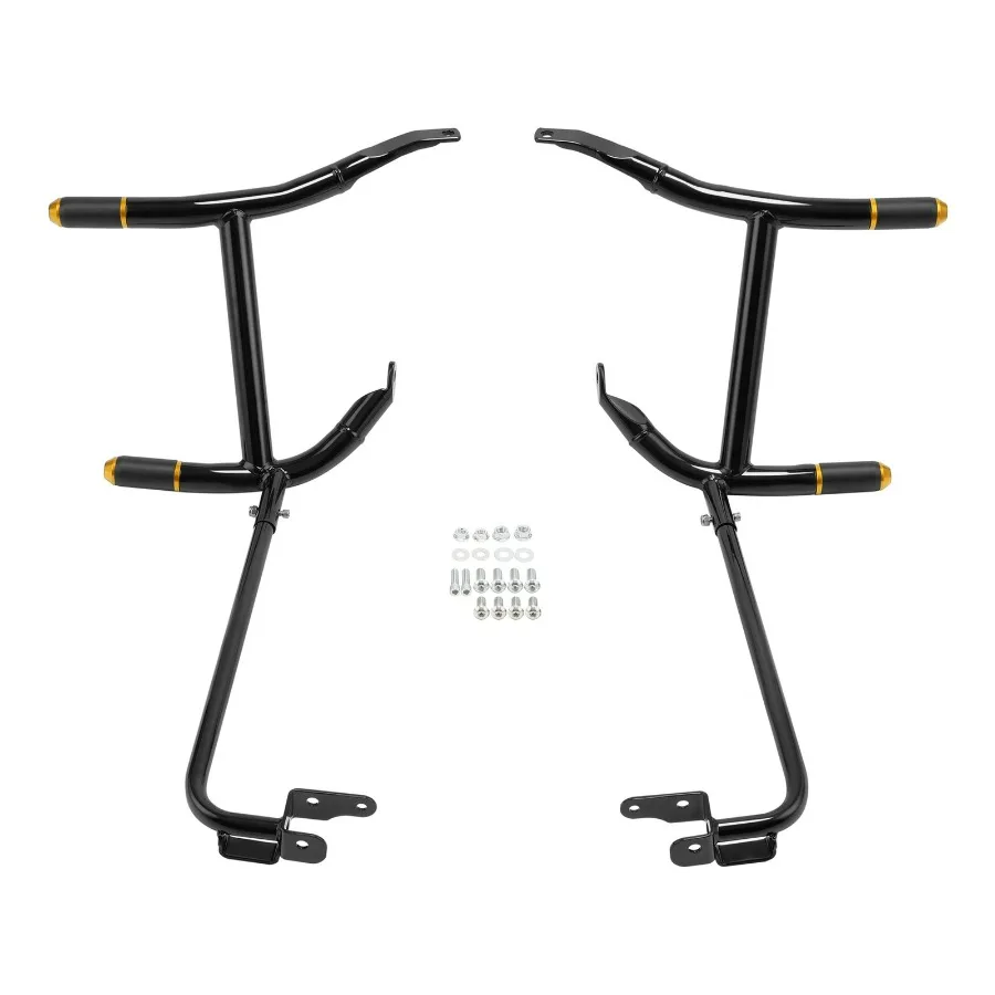 

Задний кронштейн седельной сумки, защита от ударов, подходит для Harley Touring 2014-2024 гг.