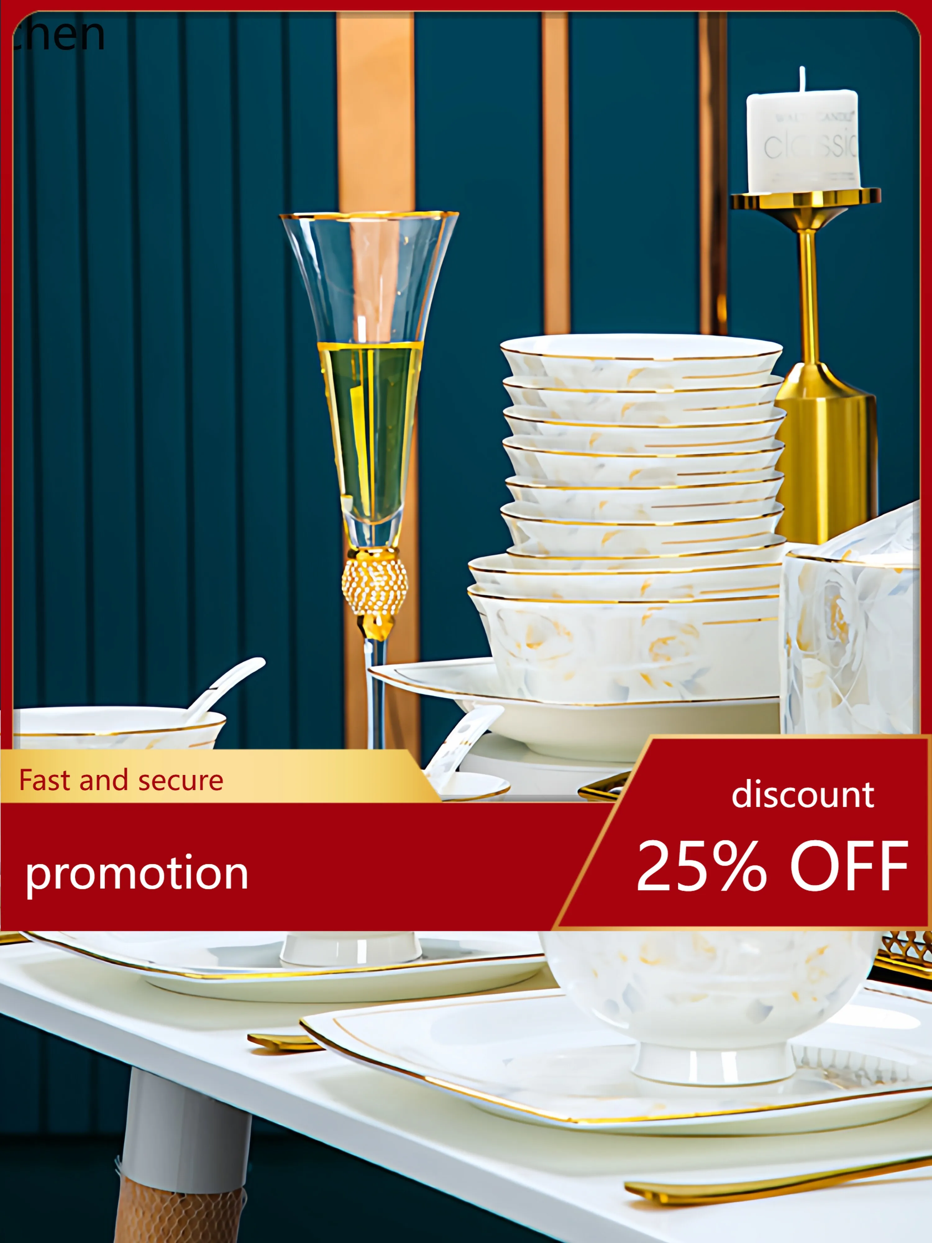 Zml new arrival dish set for home high-looking tableware bowls and plates chinoiserie housewarming bowls and chopsticks