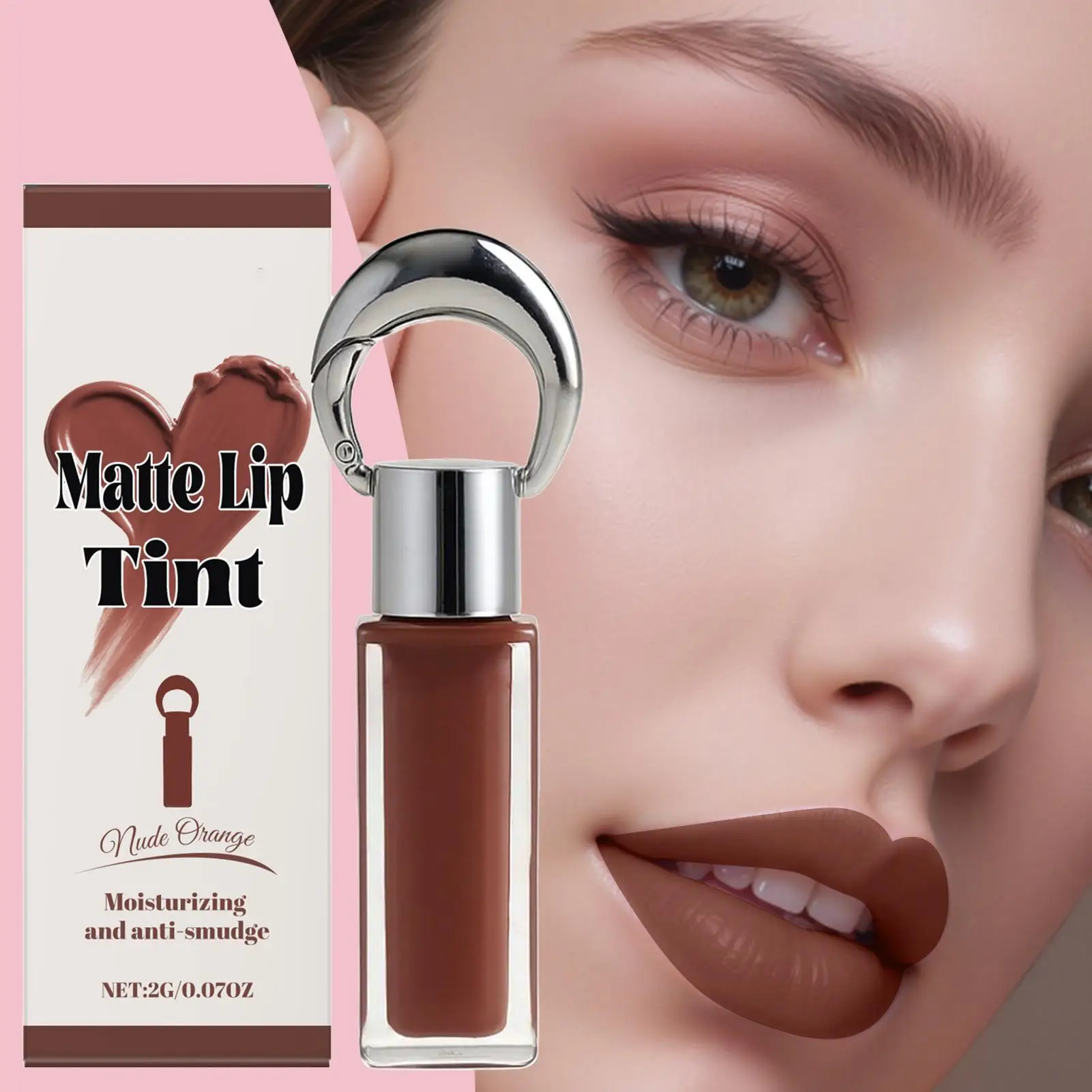 veludo-marrom-avermelhado-fosco-brilho-labial-fosco-batom-liquido-sedoso-suave-tingido-bochecha-blush-brilho-labial-chocolate-brilho-labial