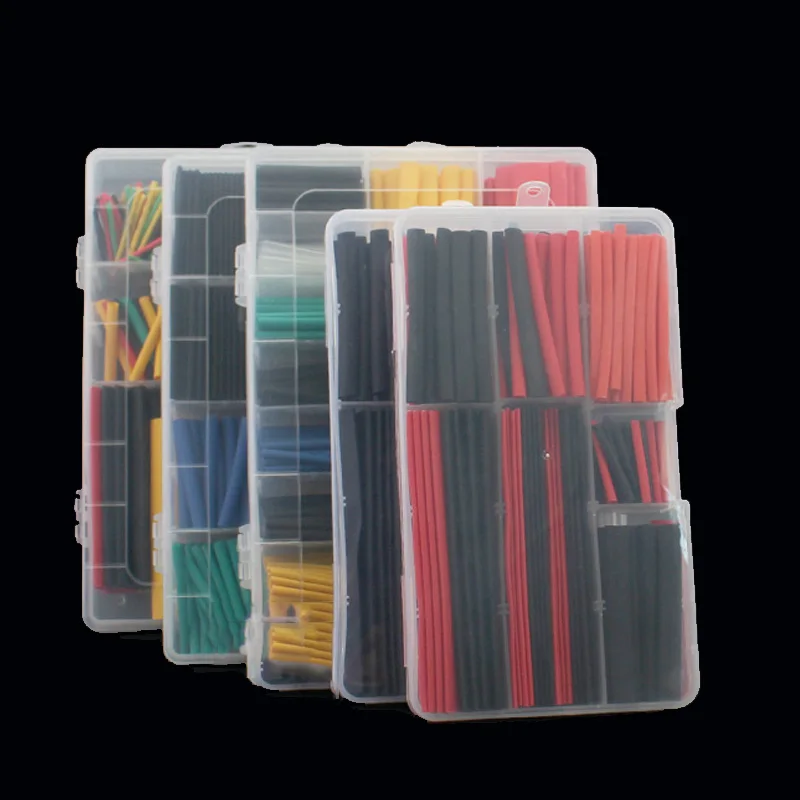 Heat Shrink Tubing Kit Thermal Insulation Shrinking Tube Heat Shrink for Cables Shrink Wrap Electronic Kit