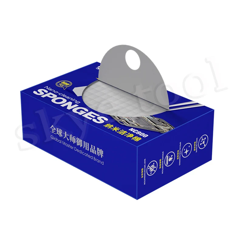 Mechanic NC800 Nano Cleaning Sponge for Cleaning Motherboard Screen Camera PCB Soldering Solder Flux Oil Cleaning Sponge