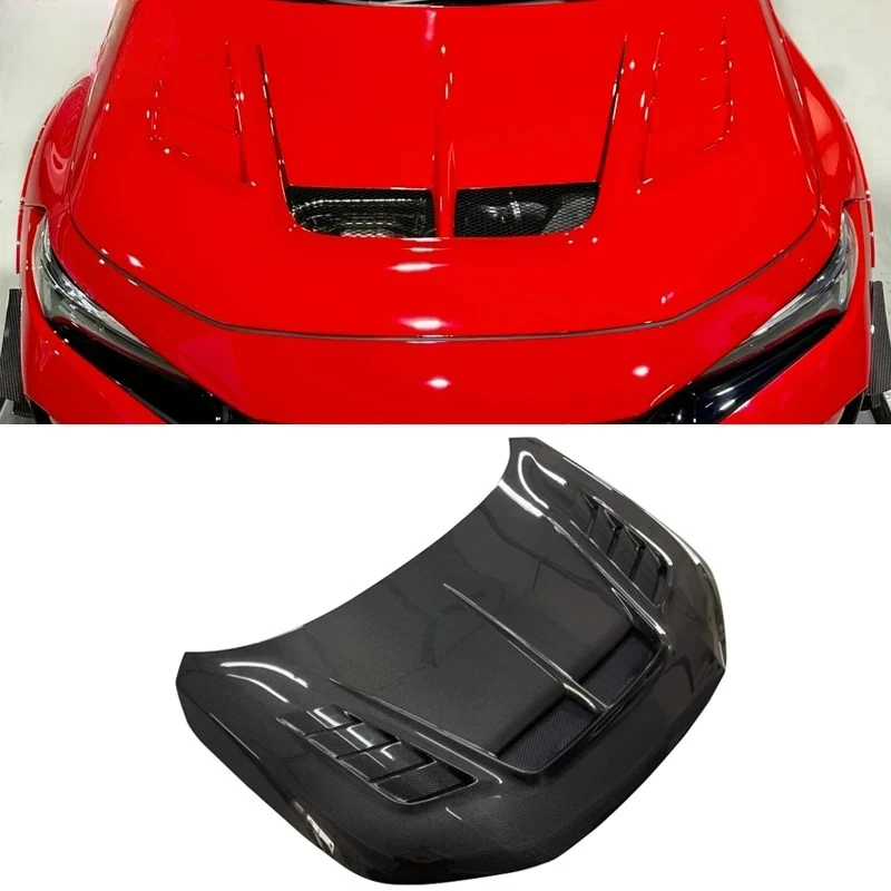 

High-Demand Aerodynamic Vrs-Style Dry Carbon Body Kit FORHonda Civic Type-R FL5 Multi-Vent Modified Engine Hood