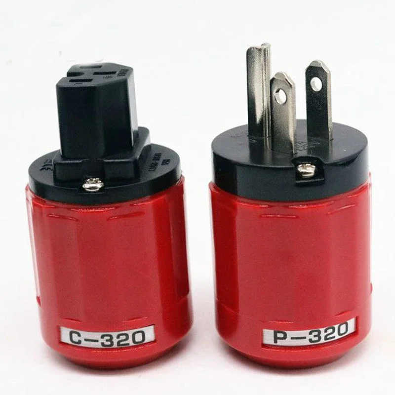 Hi-Fiオーディオアダプター,電源コード,アンプ用c13 iecコネクター,電源ケーブル