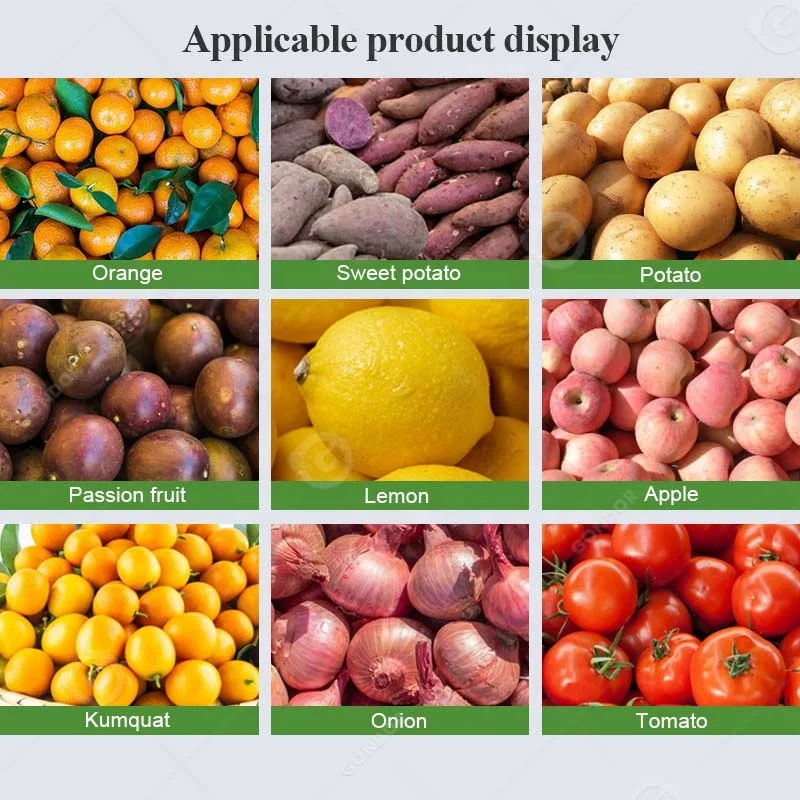 الإلكترونية الأناناس الثوم الجزرة الفاكهة فرز الصف الصف فارز غسل وآلة الصبح للخط #3