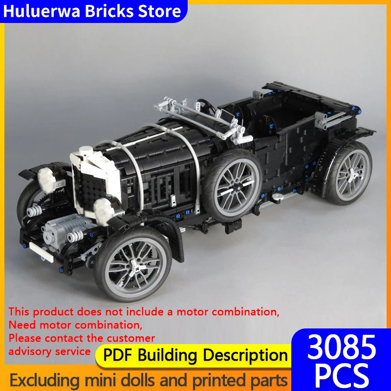

Модель скоростного гоночного автомобиля MOC, строительные кирпичи, ретро WEC IMSA Le Mans, модульные технологии, подарки, праздник, сборка, детские игрушки, костюм