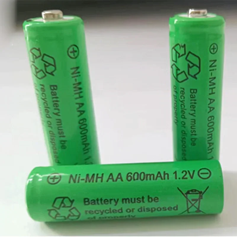 AA1.2V600mah rechargeable nickel metal hydride battery suitable for remote control electronic scale replacement battery