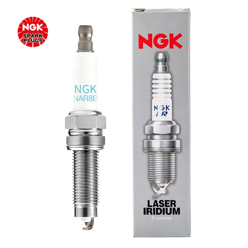 NGK Iridium Platinum Spark plug ILNAR8B7G 91970 is suitable for the Envision Lols Roewe i6RX5（4PCS)