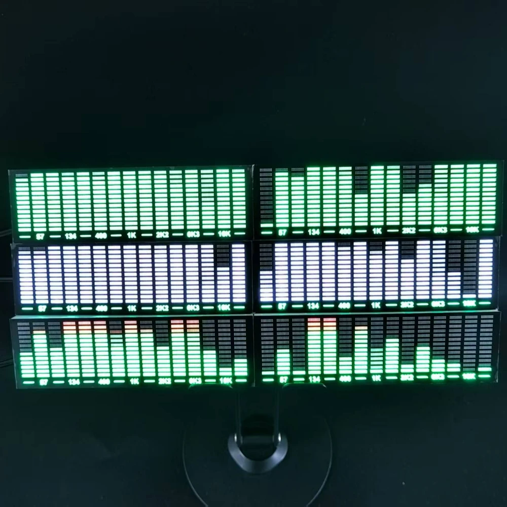 Desktop Voice Controlled Ornament LED Music Pickup Home Atmosphere Rhythm Light
