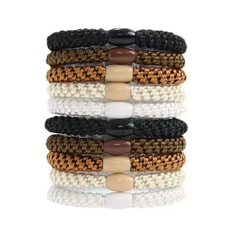Modische Elastische Haarbänder für Frauen und Mädchen, Haargummis, Elastische Haarbänder, Damen-Haaraccessoires – Detail 1
