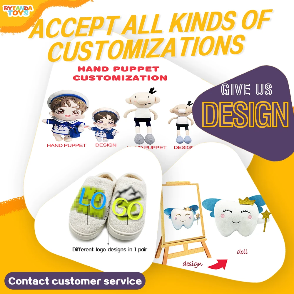 Factory Wholesale Professional Custom Plush Anime Stuffed Toys Personal Design Customized Animal Cartoon Plushie Dolls Pillows