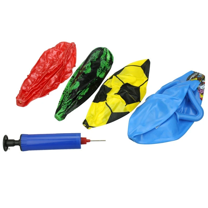 Inflatable Soccer Basketball Football Volleyball Ball Portable Hand Air Balls Pump Inflator Kit with Portable Needle