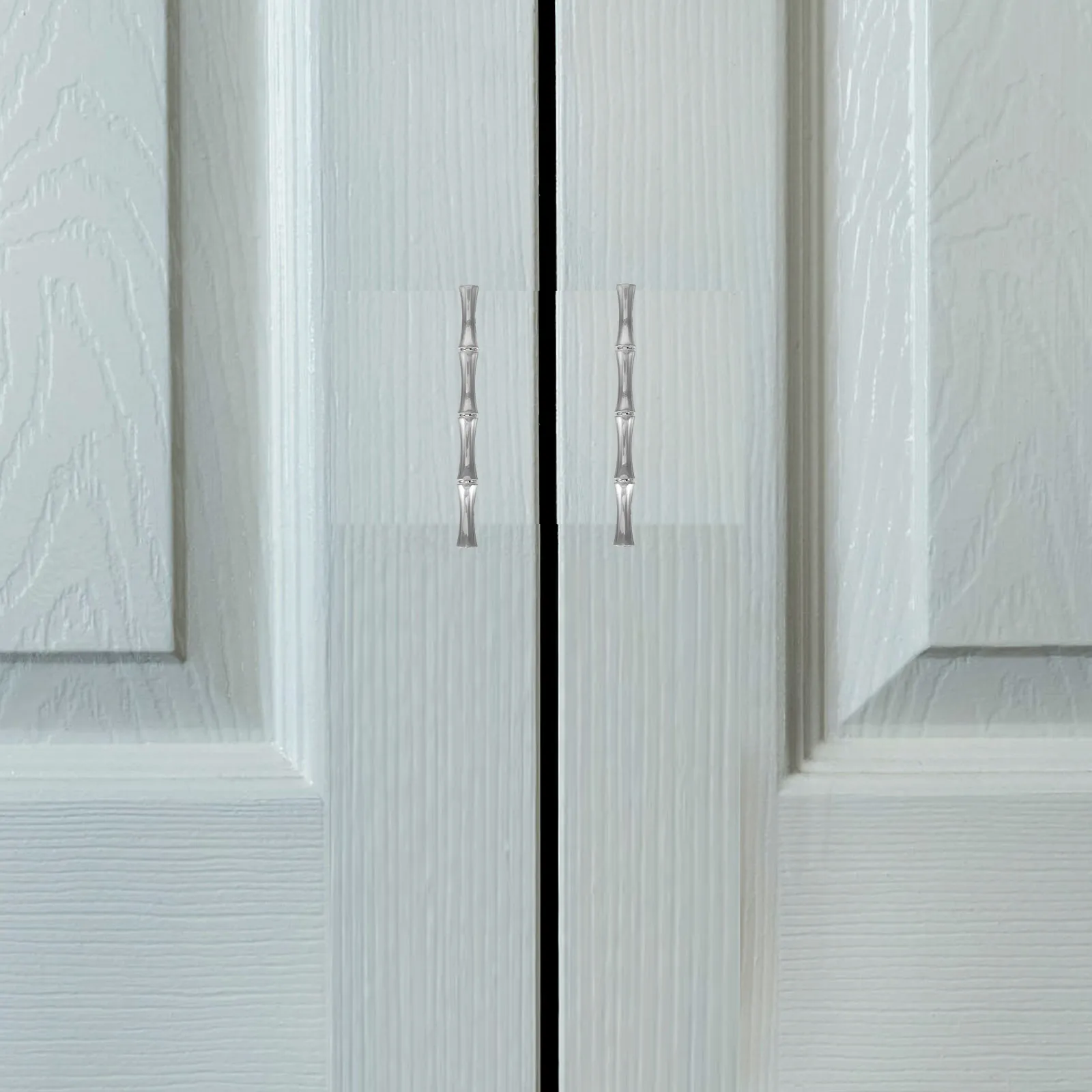 

2Pcs Bamboo Knot Drawer H les Modern Creative Zinc Alloy Furniture Grips for Cabinet Door Pulls Durable Metal Hardware