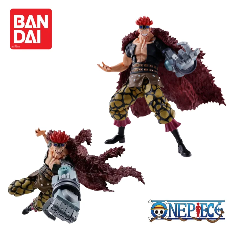 

Bandai One Piece In Stock Eustass Kid Figurine Original Anime Merchandise 100% Genuine Ornaments Boys Favorite Gift Collectible