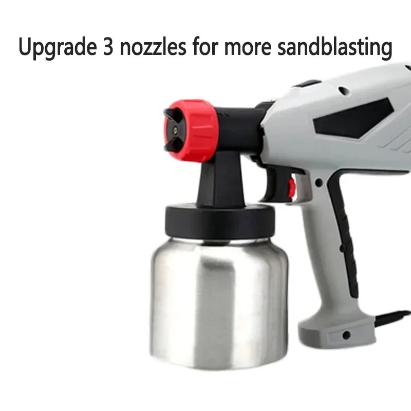 New Sandblasting machine baking chocolate French West Point mousse birthday cake small household spray cream dessert spray gun