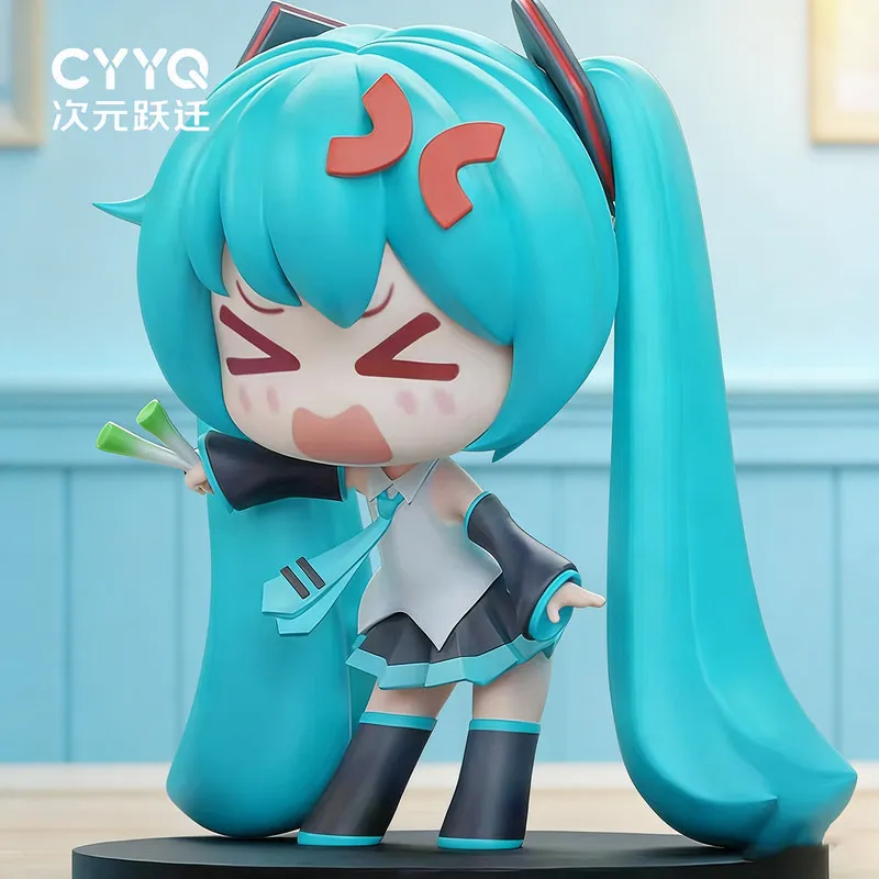 Figura Decorativa de Hatsune Miku, Modelo de Anime para Escritorio, Regalo de Cumpleaños para Niñas
