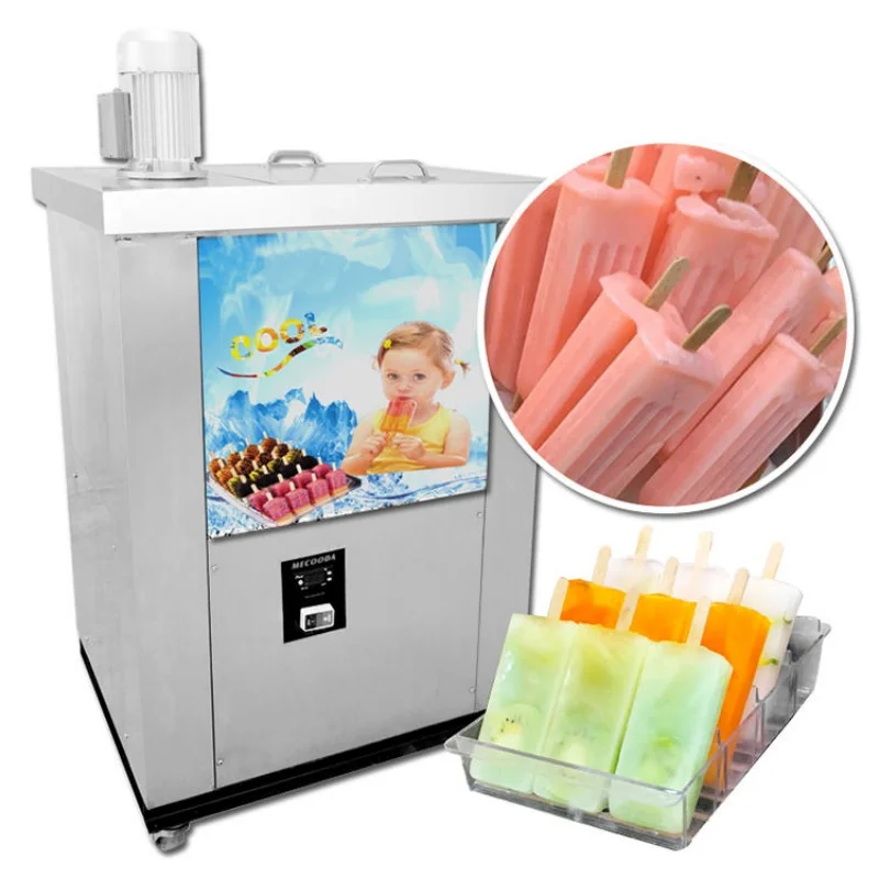 Commercial Catering Air Cooling Small Stainless Steel Ice Popsicle Maker Machine Making Popsicle Machine For Snack Food Factory