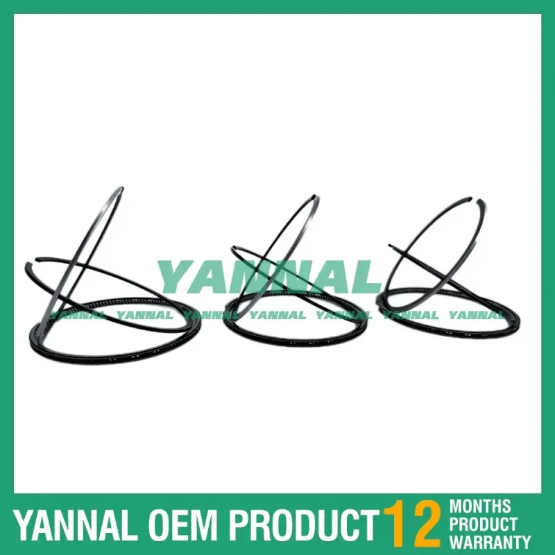 Long Time Aftersale Service Piston Ring Set For KUBOTA D905 Engine