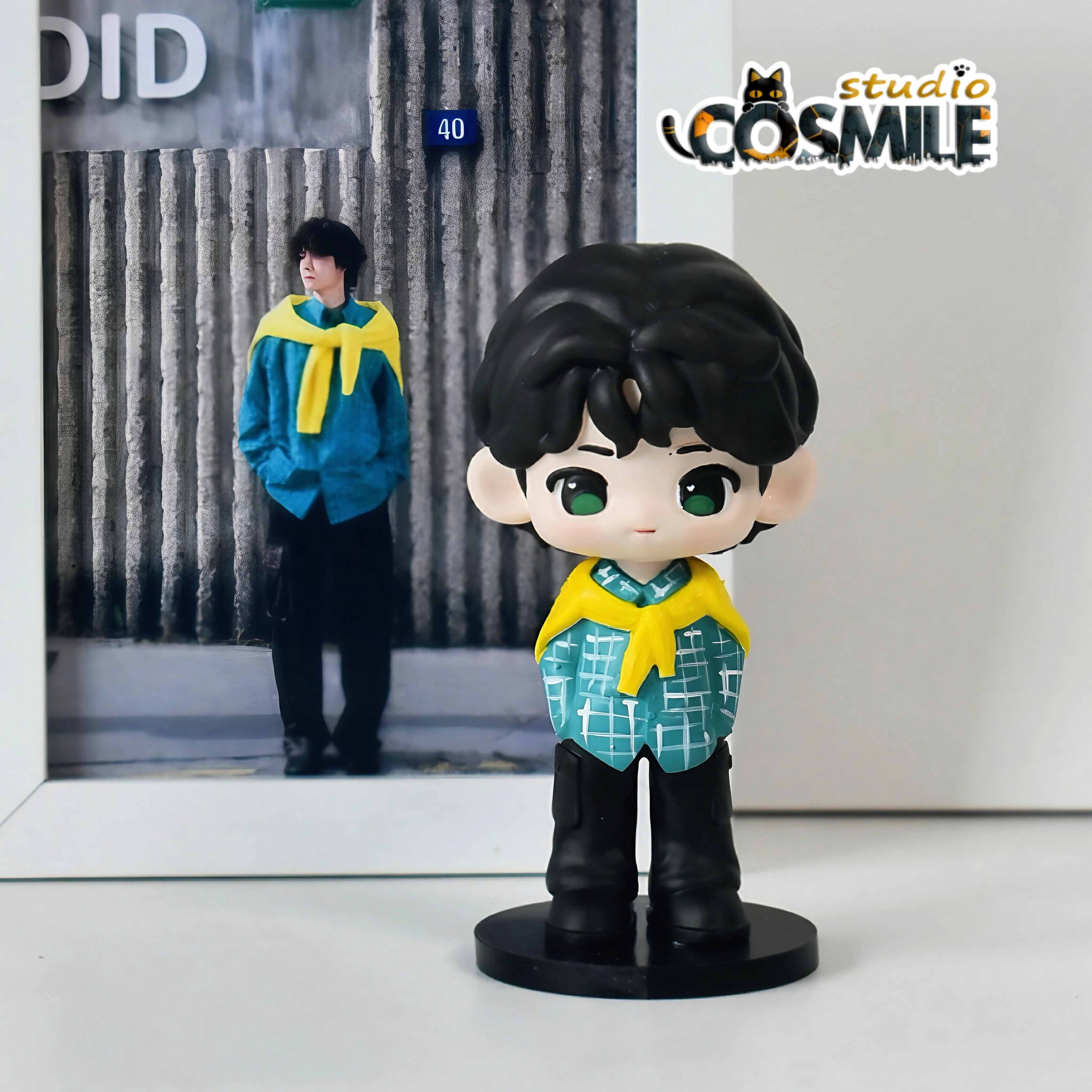 

YiboThe Untamed Green Plaid Shirt Fashion Figure Figurine Doll Toy Model Birthday Gift MR