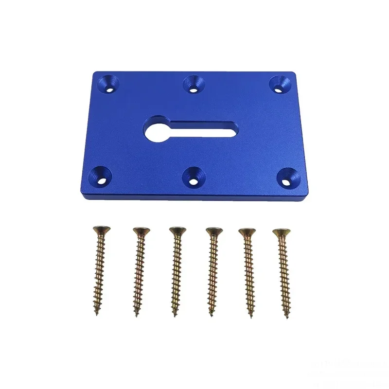 Aluminum Alloy Bench Sergeant Plate Clamping Accessories Bench Sergeant Insert Plate Woodworking Tool