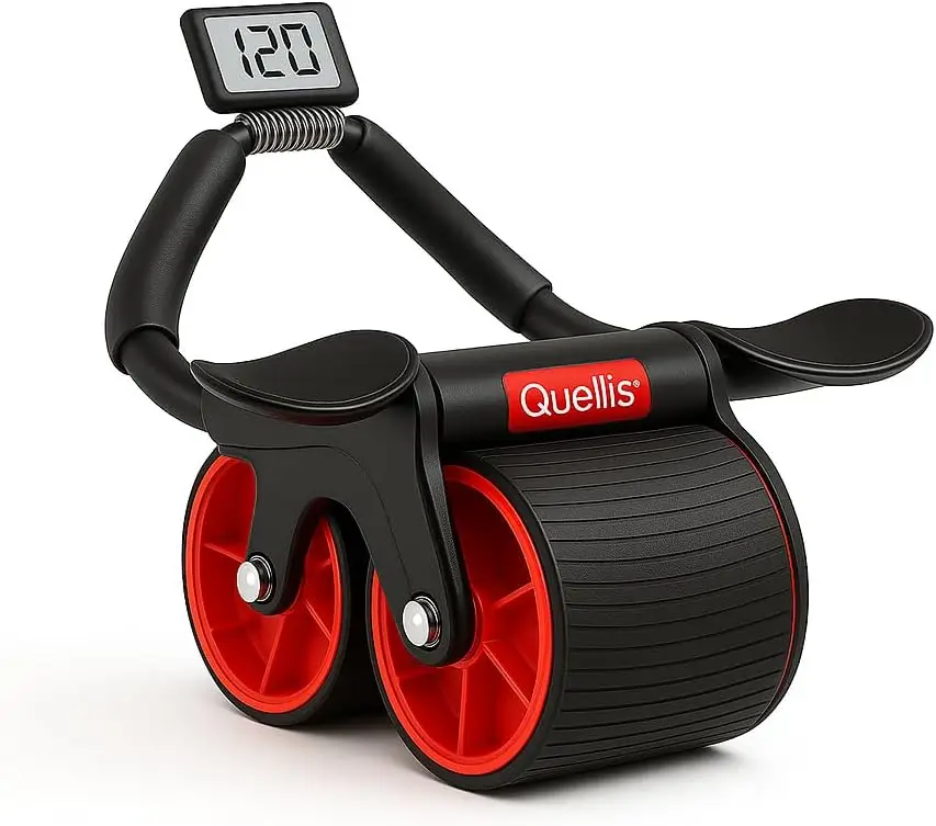 Ab Roller Wheel Tablero de rueda abdominal multifuncional para mujer con estera 360 ° Giratorio para gimnasio en casa Abdomina quemagrasas de cuerpo completo