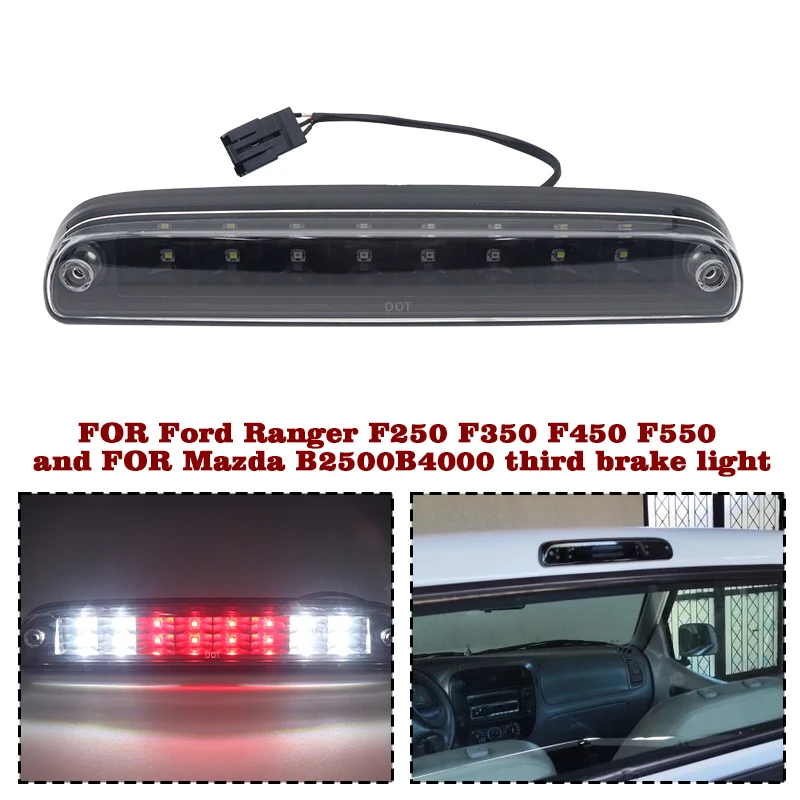

Car Additional Brake Light Third Tail Brake Light Suitable for Ford Ranger F250 F350 F450 F550 Mazda B2500B4000 1999-2016