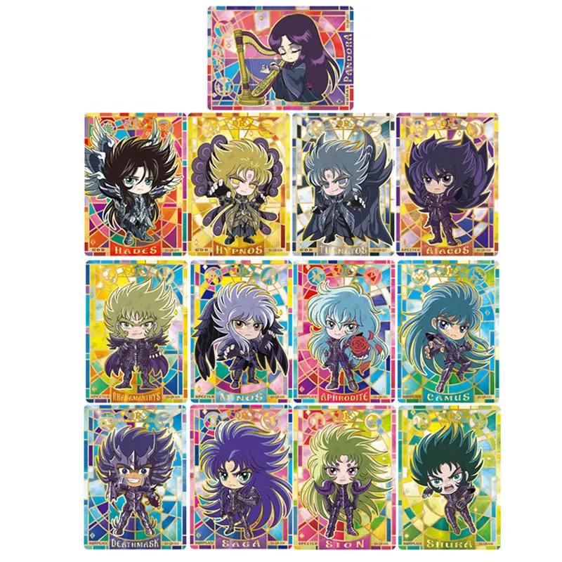 KAYOU Saint Seiya 시리즈 2 BP/UTR/MR/UR/QR/AR/SSR/SR/R/PR 성스러운 옷의 각성 희귀 애니메이션 컬렉션 카드 생일 선물
