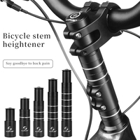 Bicycle Fork Stem 90/115/150/180/210mm Height Extender Handlebar Rise Up Adapter MTB Power Increased Mountain Cycling Parts