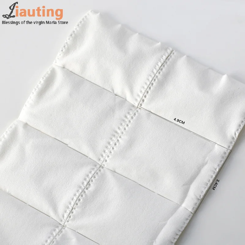 500 قطعة/لفة مسمار الأشعة فوق البنفسجية هلام مزيل طلاء الأظافر القطن منصات نظيفة الأبيض ممزق قبالة الوبر الحرة مسمار مناديل ماكياج نقع مسمار الفن مانيكير أداة