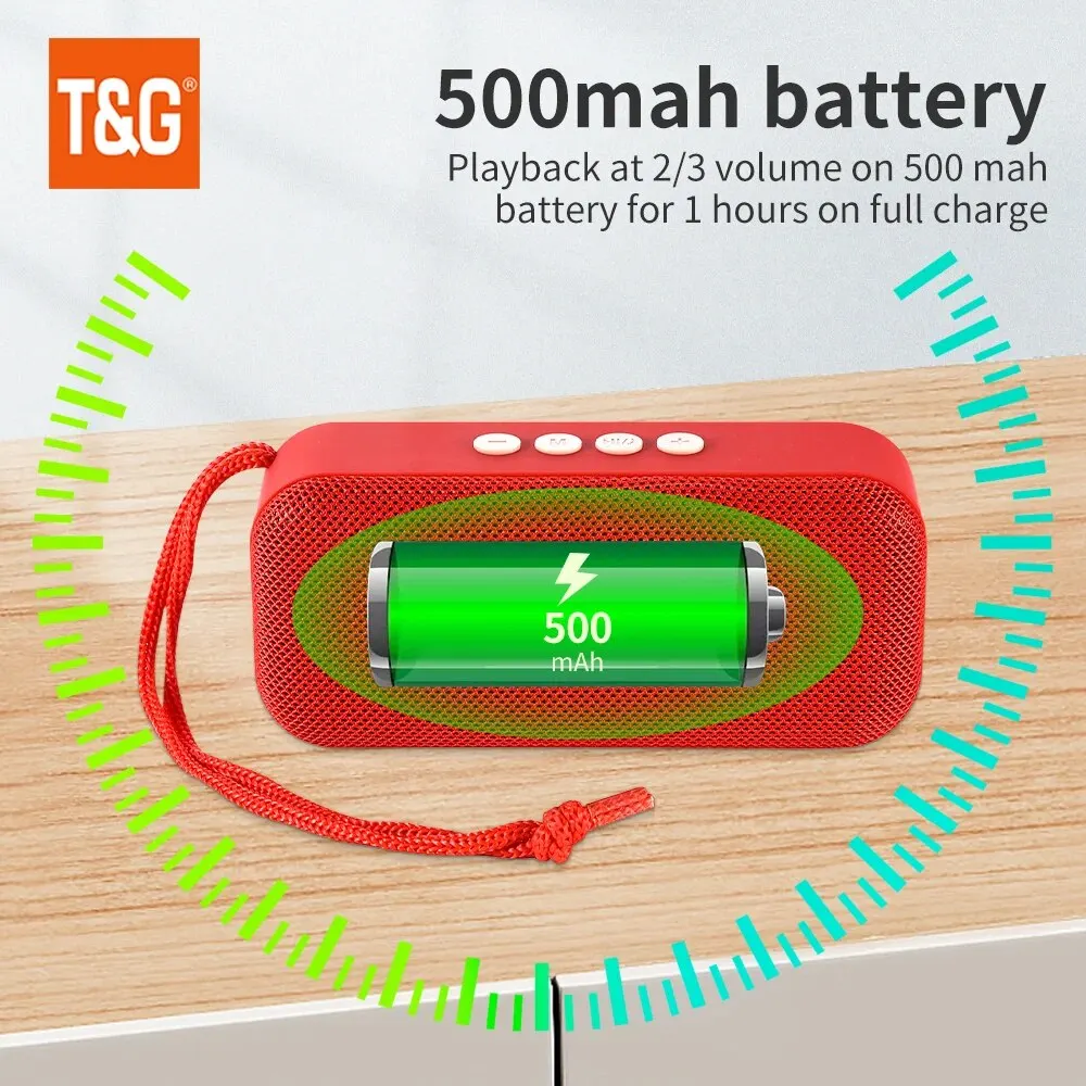 TG516 سمّاعات بلوتوث المحمولة في الهواء الطلق مكبر الصوت اللاسلكي مكبرات الصوت مكعب المتكلم مشغل موسيقى مضخم الصوت دعم TF بطاقة راديو FM