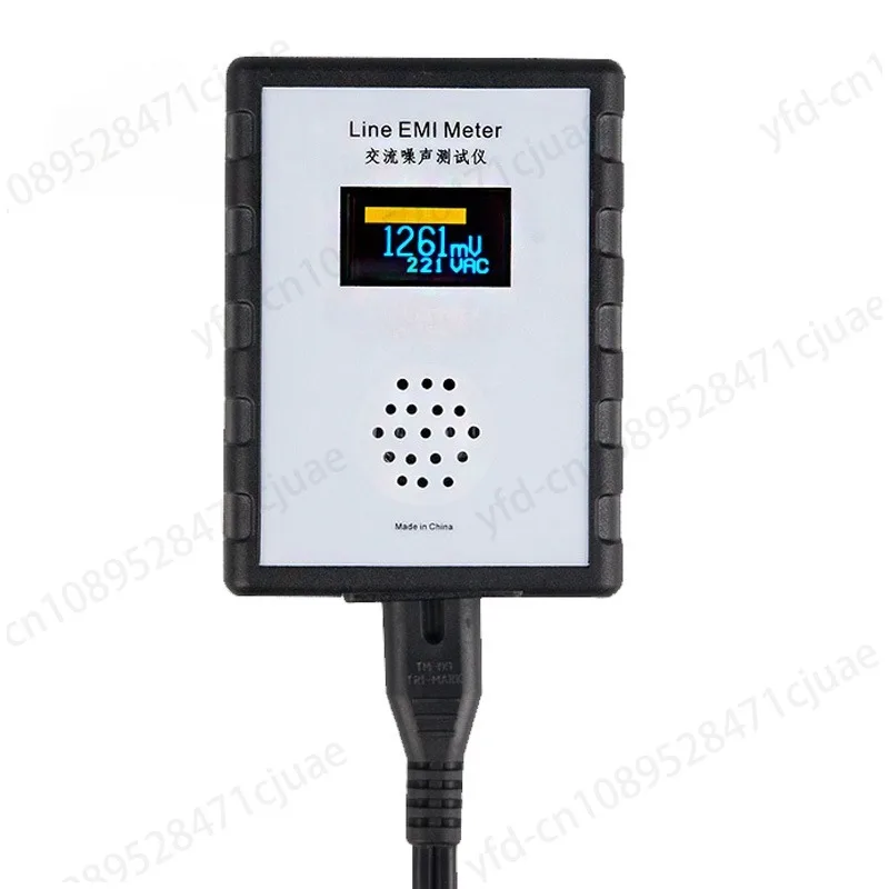 EMI Measuring Instrument Broadband AC Power Supply Ripple Analyzer line EMI meter The Latest OLED Display Mains Noise Tester