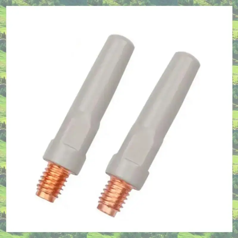 

A59Z-20PCS Anti-Welding Slag Welding Wire Feeding Tips Coated Welding Torch Nozzle MIG Welding Tool Consumables 8.8X40x1.0Mm