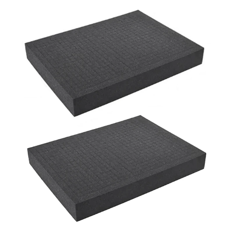 

GTBL 2PCS Pick Apart Foam For Toolbox Pre-Cutting Foam Insert High Density Shadow Foams 350X250x40mm