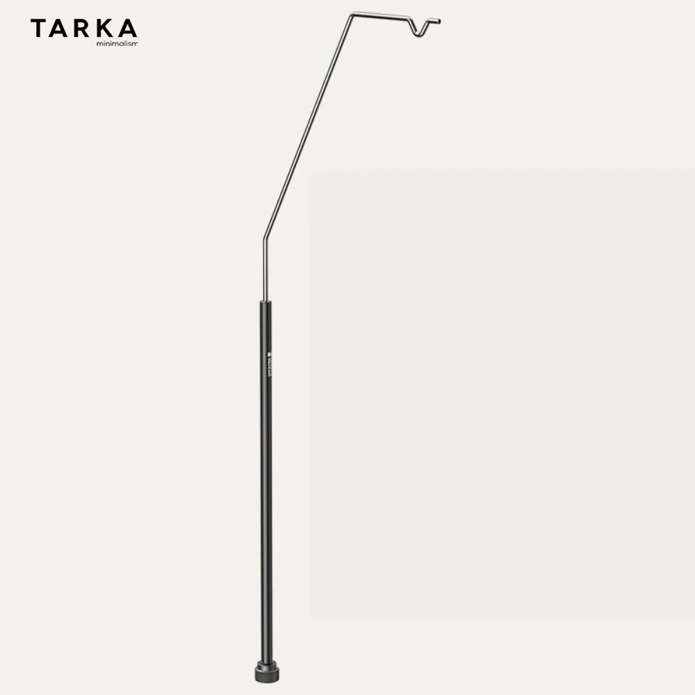حامل فانوس خارجي من TARKA حامل إضاءة خفيف الوزن قابل للفصل لطاولة IGT معدات التخييم رف إضاءة لحديقة النزهة والشواء #6