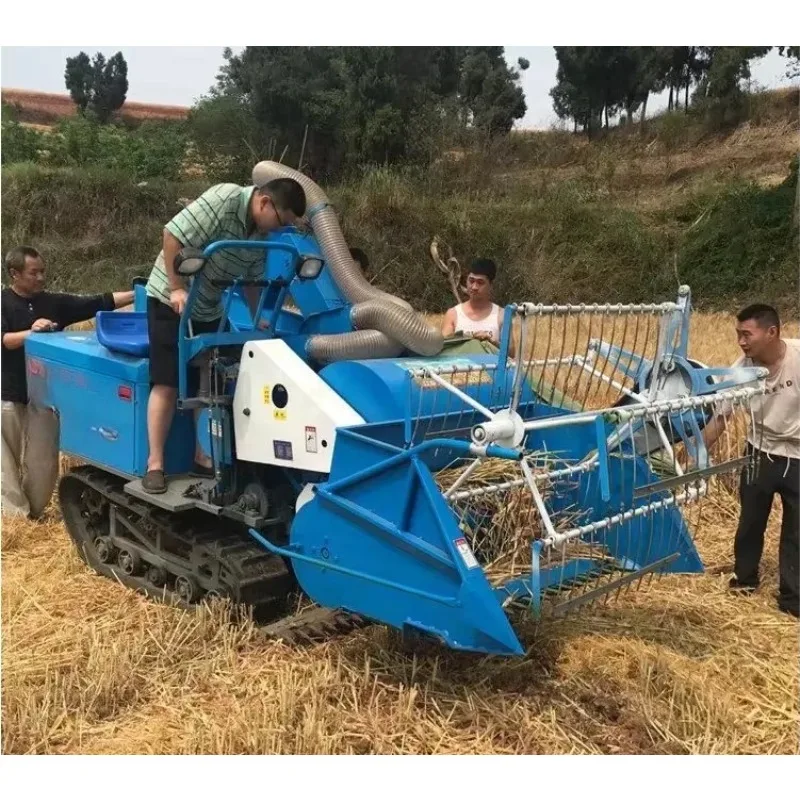 New Small Mini Rice Wheat Combine Harvester with Low Price