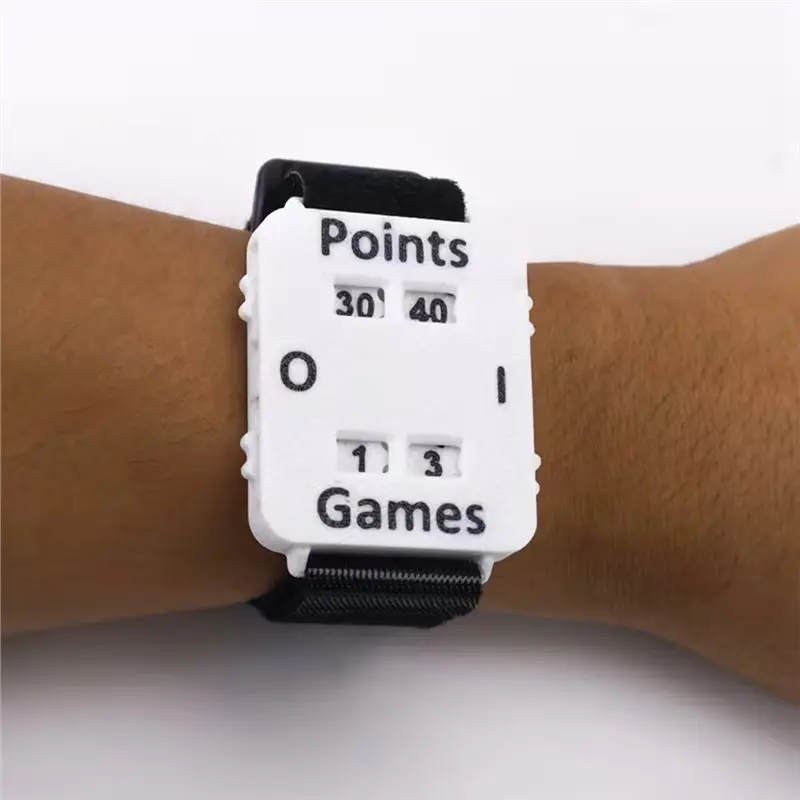 RTENTE-Wristband Score Counter Portable Wrist Score Tracker For Cricket, Tennis Padel For Coaches Referees Players C view 4