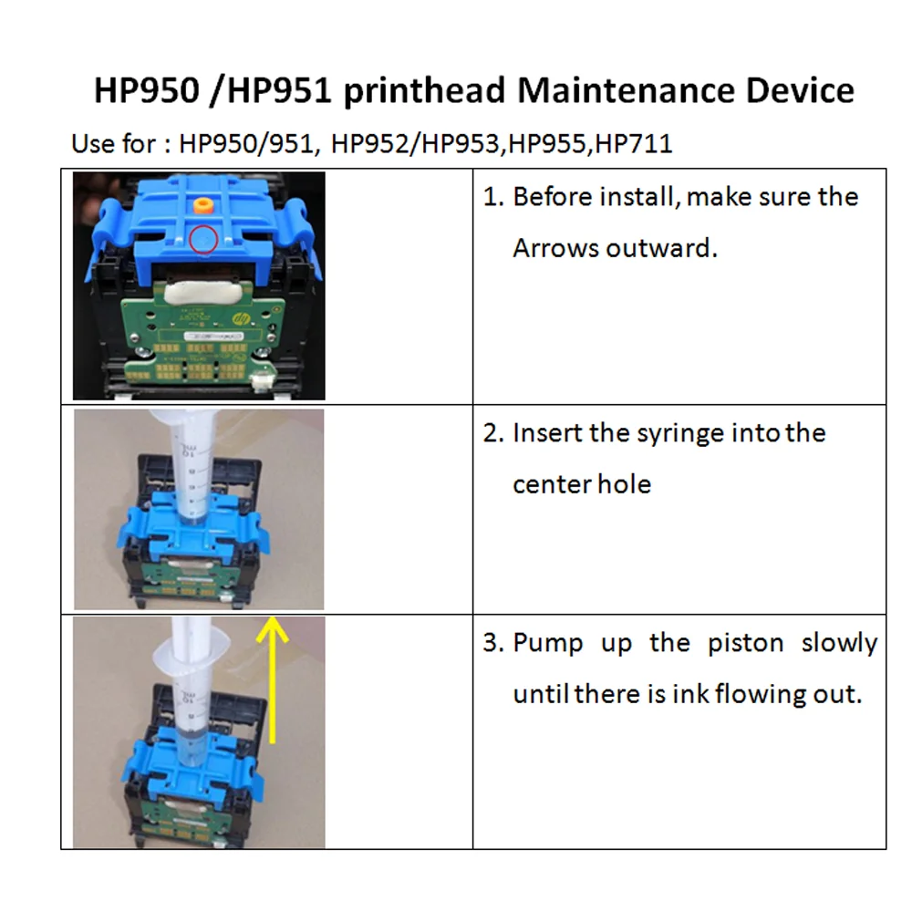 For Hp 950 951 Printhead Maintenance Tool -For HP officejet pro 8600 8610 9620 8615 8100 Printer Head